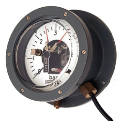 Watertight Pressure Gauge for Underground Cables